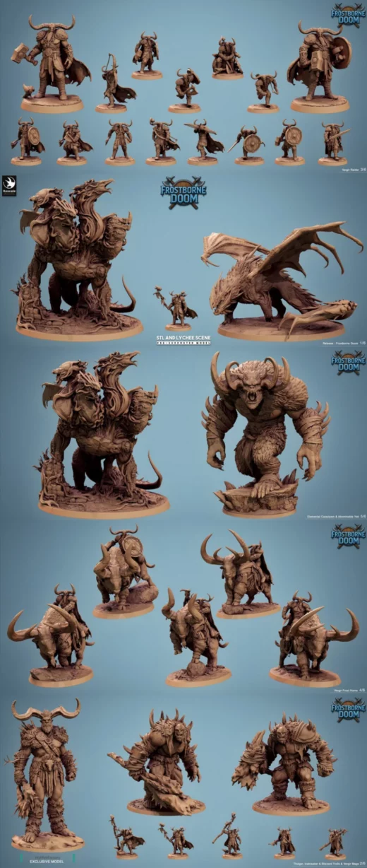 Lord of the Print 2025 10 (Rescale) Frostborne Doom