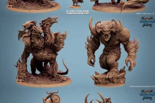 Lord of the Print 2025 10 (Rescale) Frostborne Doom