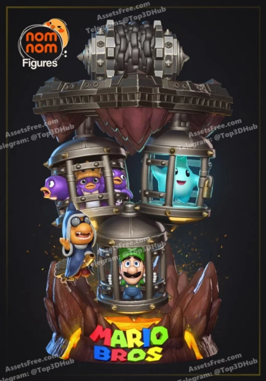 Lumali Diorama from SuperMario