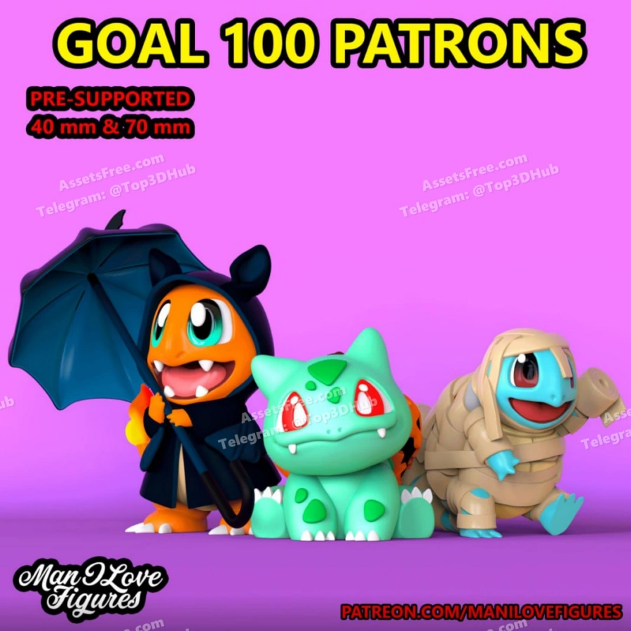 Man I Love Figures HALLOWEEN PALS