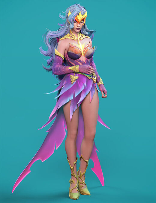 Marvel Rivals Scarlet Witch Phoenix Chaos G8F G8.1F