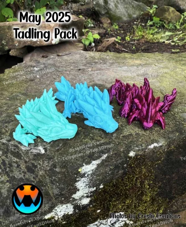 May 2025 – Tadling pack – STL 3D Print Model | AssetsFree.com May 2025 Tadling pack