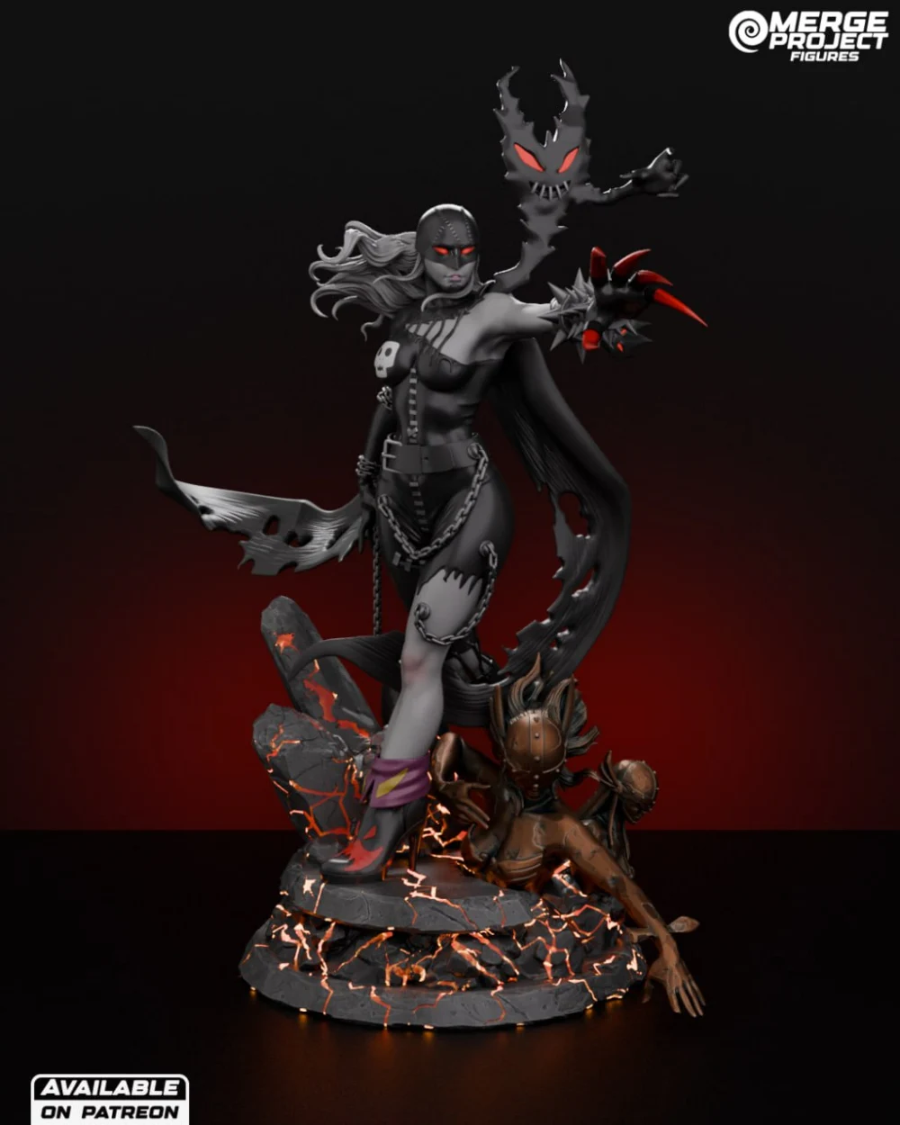 Merge Project Figures – LadyDevimon – STL 3D Print Model | AssetsFree.com Merge Project Figures LadyDevimon
