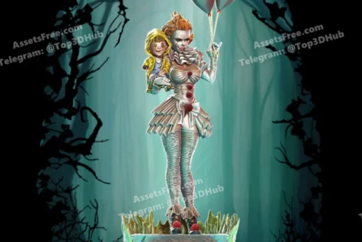 Michel B Rodriguez Pennywise girl