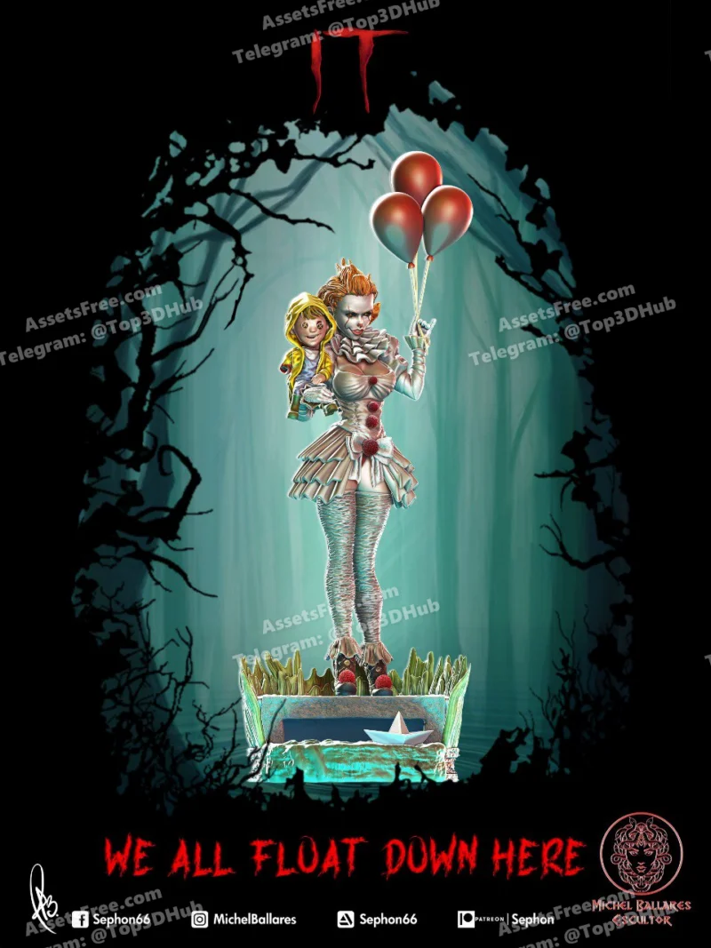 Michel B Rodriguez Pennywise girl