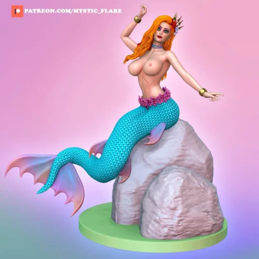 Mystic Flare Mermaid @stl for Home