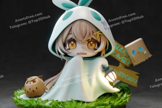 Nanashi Mumei Chibi Fabio Acebedo