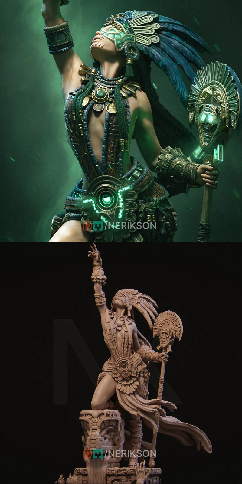 Necalin The Priestess of Death