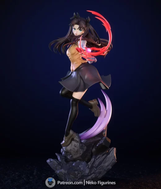 Neko Figurines Fate Rin Tohsaka