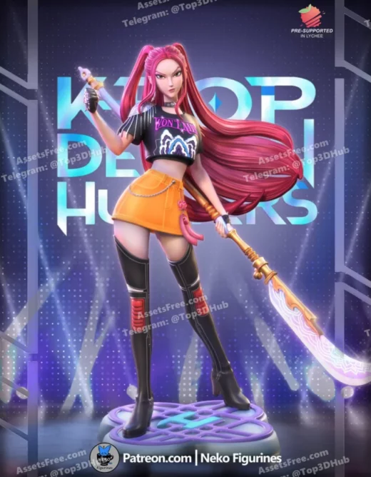 Neko Figurines Kpop Demon Hunters Mira