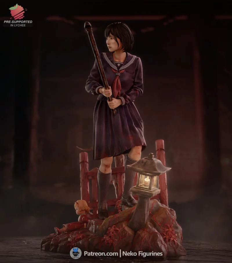 Neko Figurines Silent Hill F Hinako