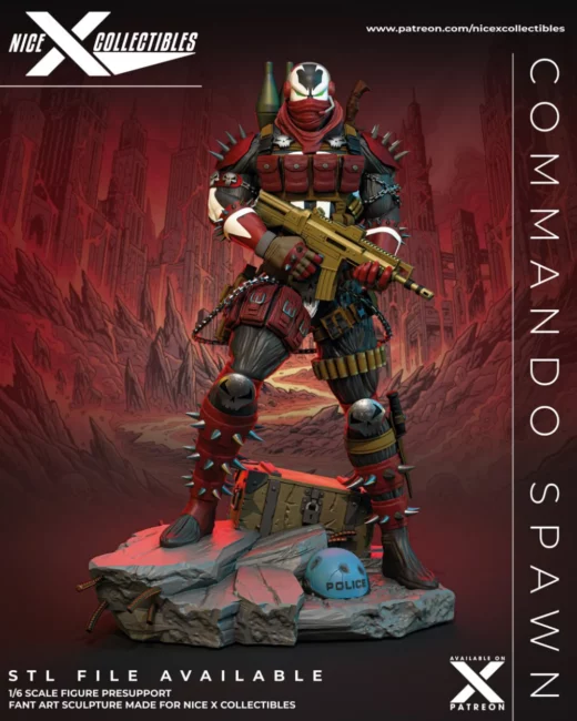 Nice X Collectibles Spawn Commando