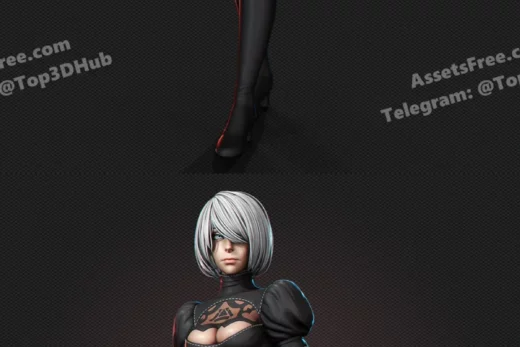 Nier Automata Process Modelling Yan Sculpts