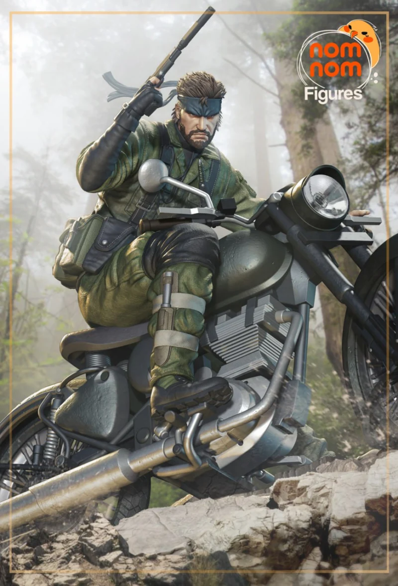 NomNom Naked Snake Metal Gear Snake Eater