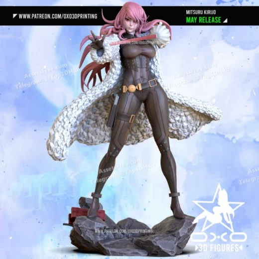 OXO3D Mitsuru Kirijo+NFSW