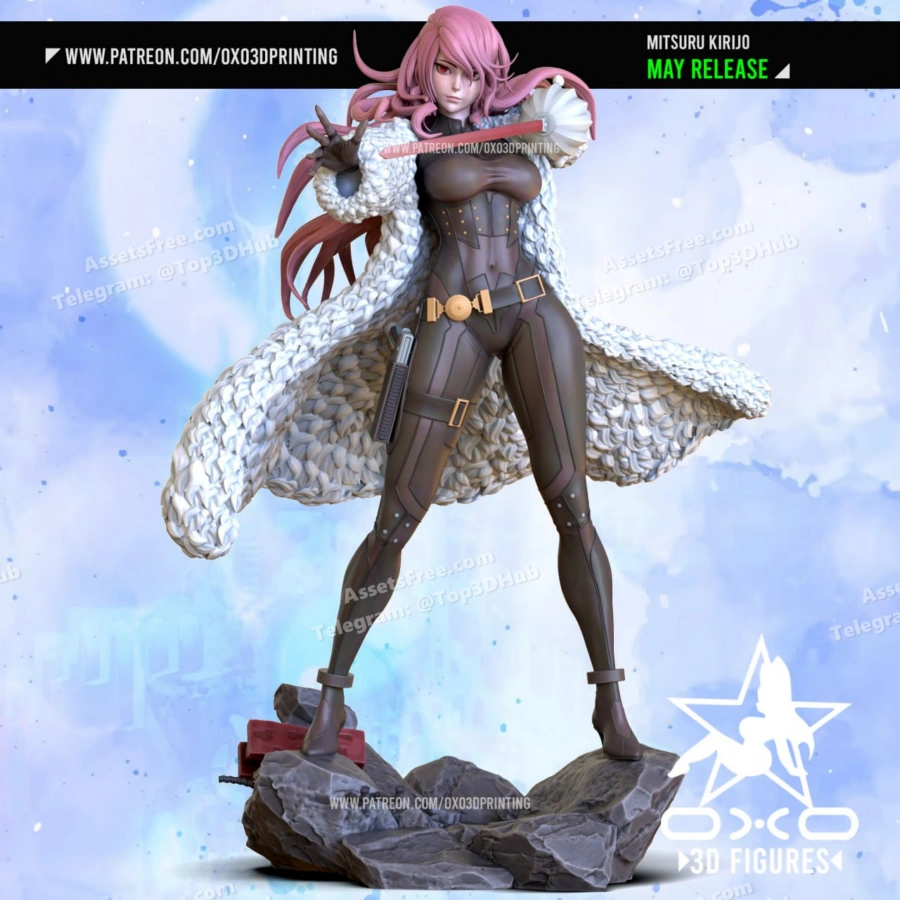 OXO3D Mitsuru Kirijo+NFSW – STL 3D Print Model | AssetsFree.com OXO3D Mitsuru Kirijo+NFSW