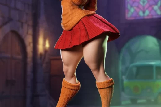 Peach Figure Scooby Doo Velma Dinkley