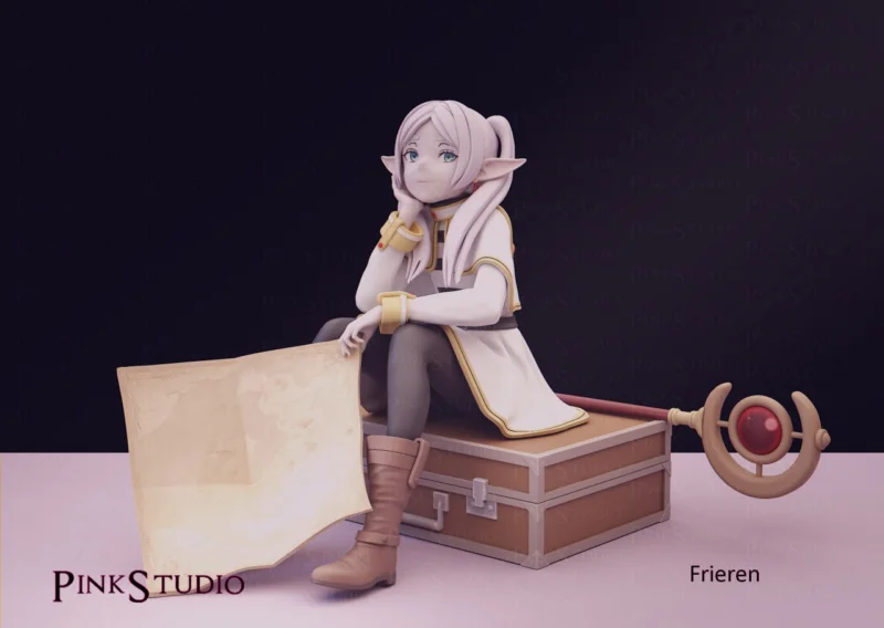 Pink Studio – Frieren – STL 3D Print Model | AssetsFree.com Pink Studio Frieren