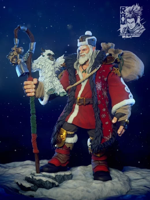 Ronin Arts Workshop Moroz The Frost Giant Father Christmas Figure