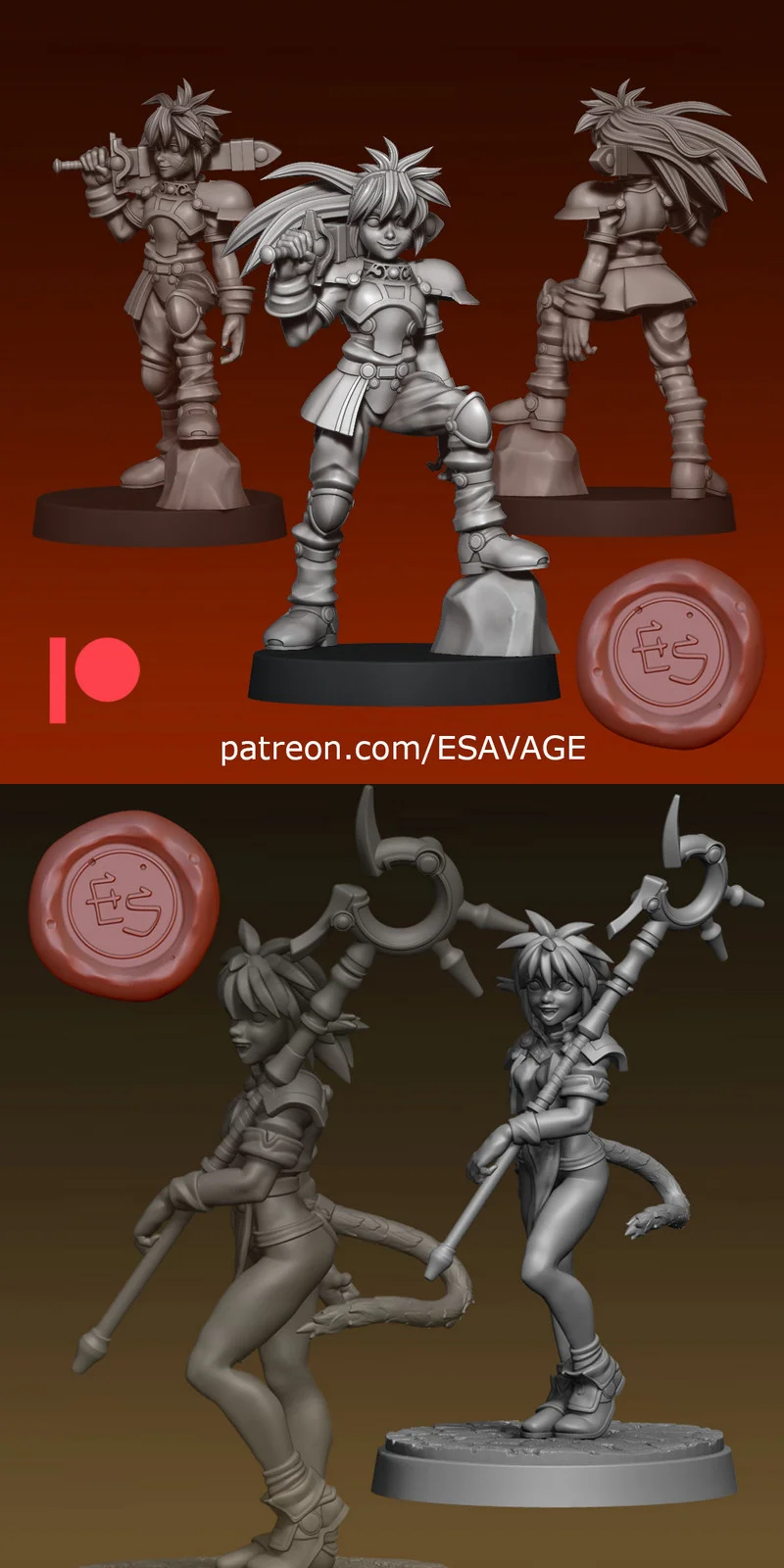 Ruin Explorers – STL 3D Print Model | AssetsFree.com Ruin Explorers
