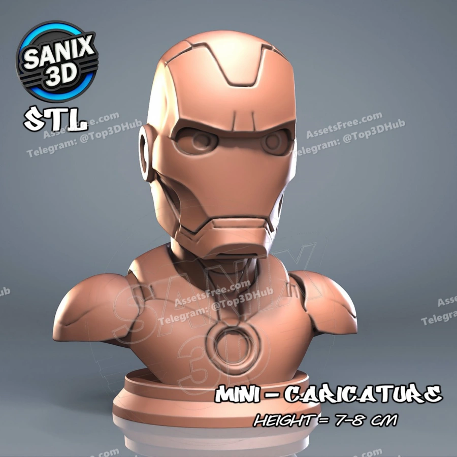 SANIX Mini Iron Man (repaired)