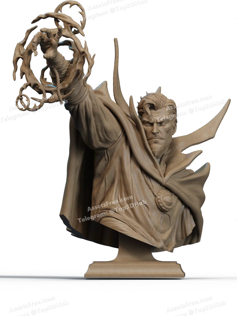 STL Doctor Strange Bust