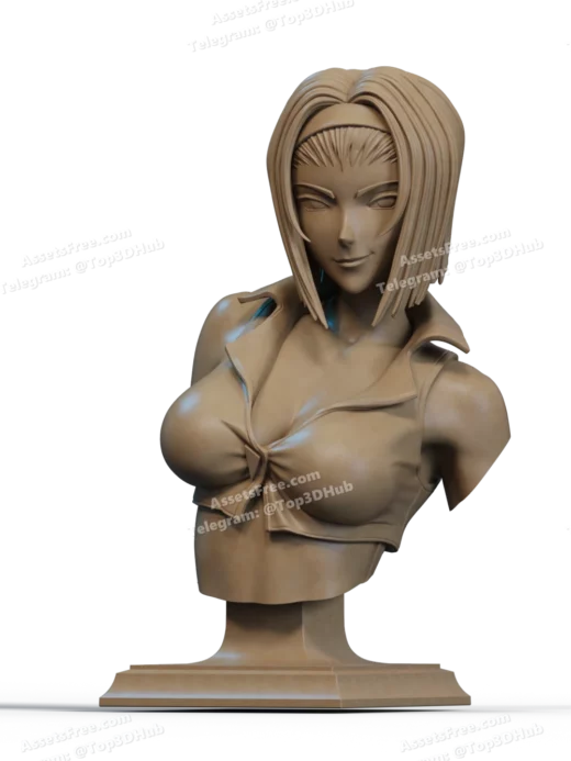 STL Faye Bust