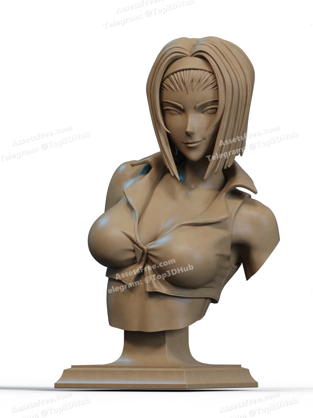 STL Faye Bust