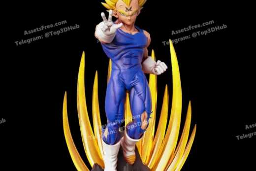 STL Majin Vegeta