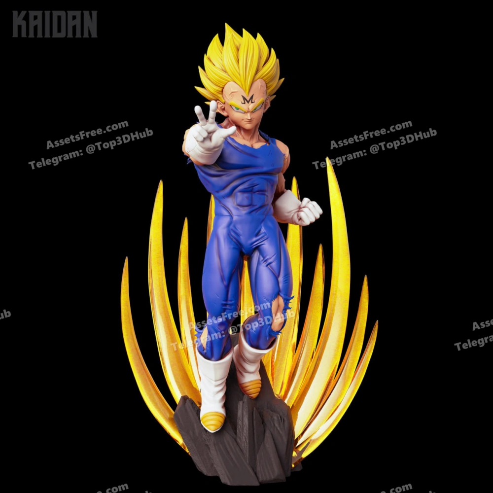 STL Majin Vegeta