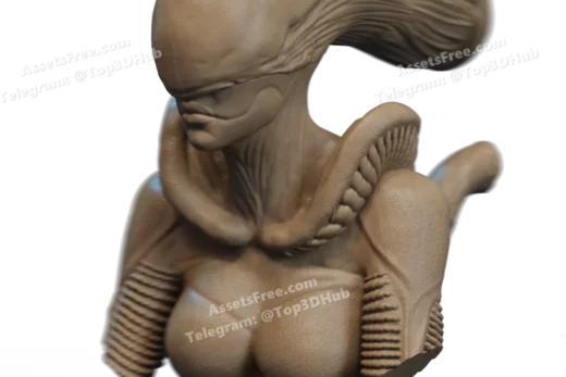 STL Xenormoph Bust