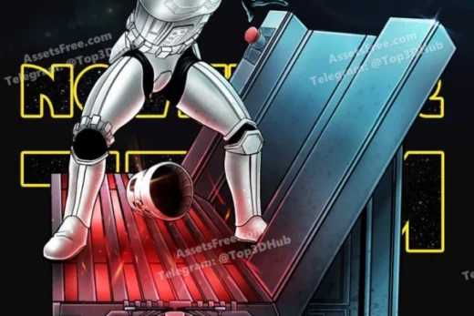 SW3D Han Solo Stormtrooper Sculpture