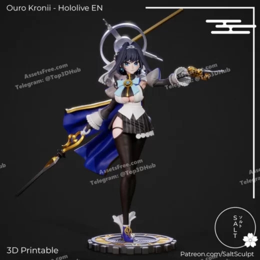 SaltSculpt Ouro Kronii