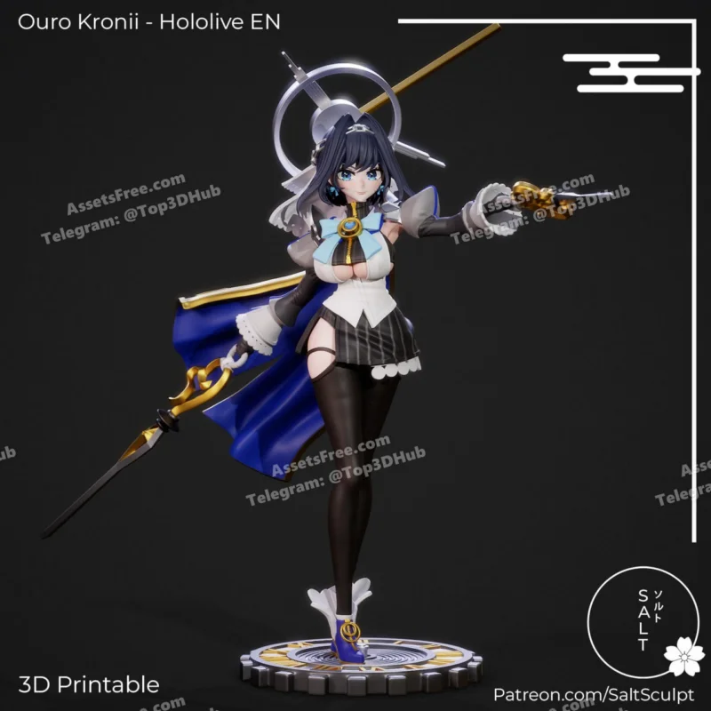 SaltSculpt Ouro Kronii