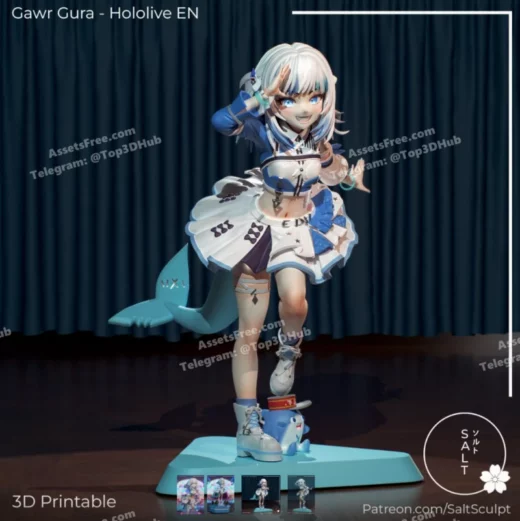 Saltsculpt Gawr Gura Hololive