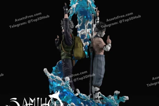 Samiho Studios Kakashi VS Zabuza