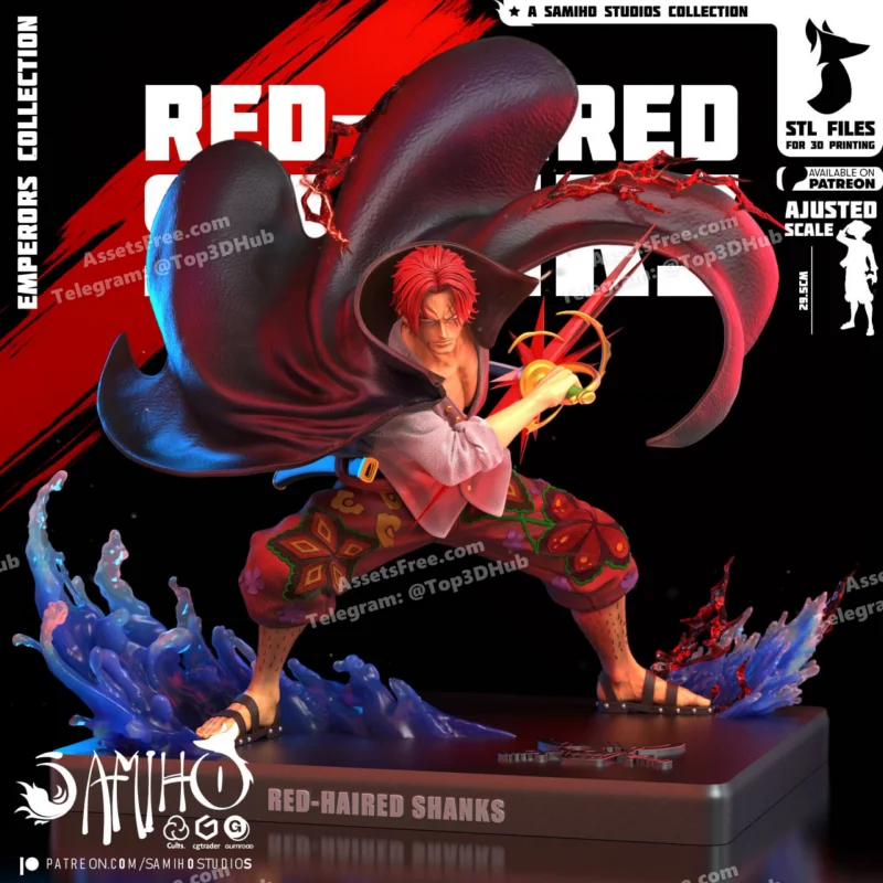 Samiho Studios Red Haired Shanks