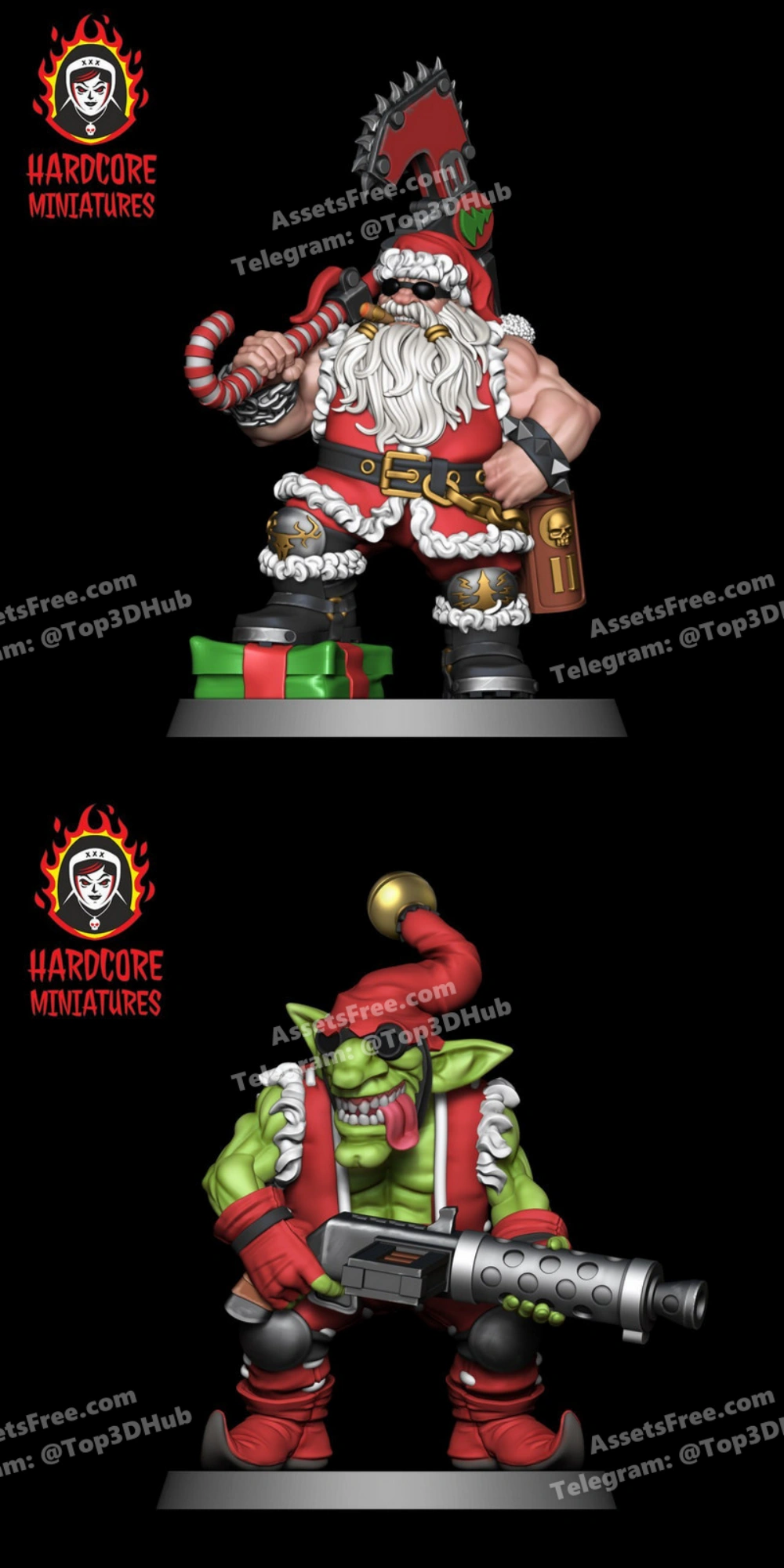 Santa Squatus and Gobla