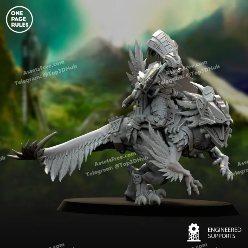 Saurian Starhost Deinonychus Chief (05.08.24)