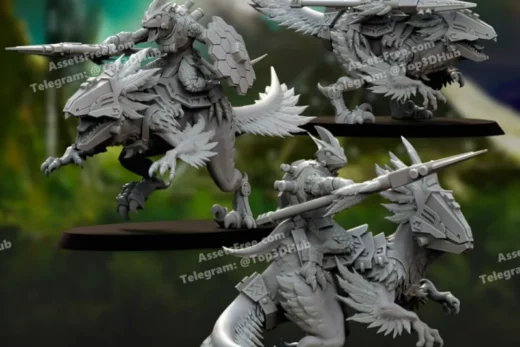 Saurian Starhost Deinonychus Riders (04.08.24)