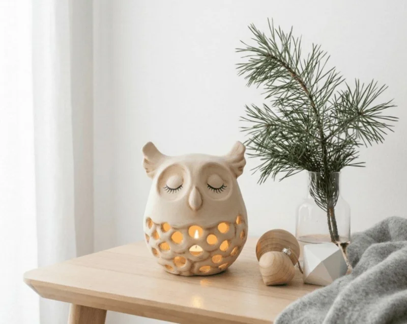 Scandinavian Owl Lantern – STL 3D Print Model | AssetsFree.com Scandinavian Owl Lantern
