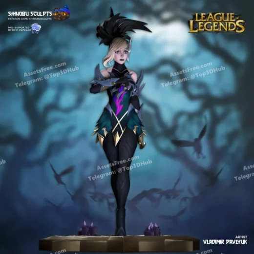 Shinobu Sculpts Akali