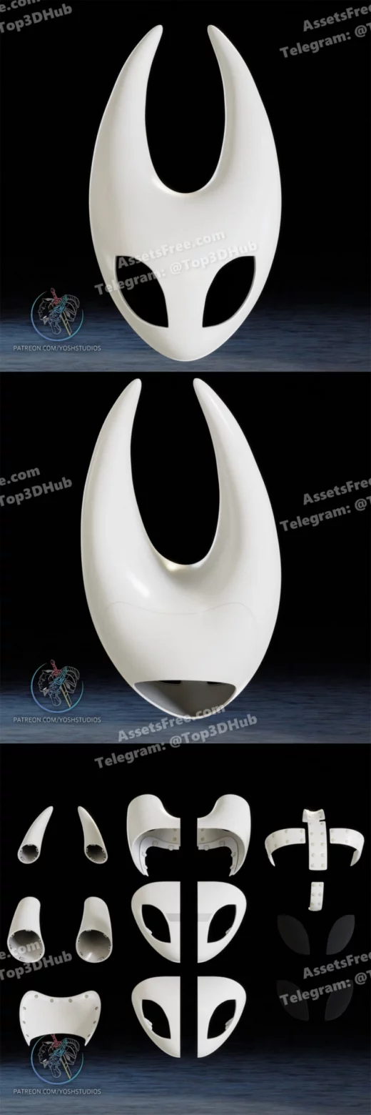 Silksong Hornet Mask