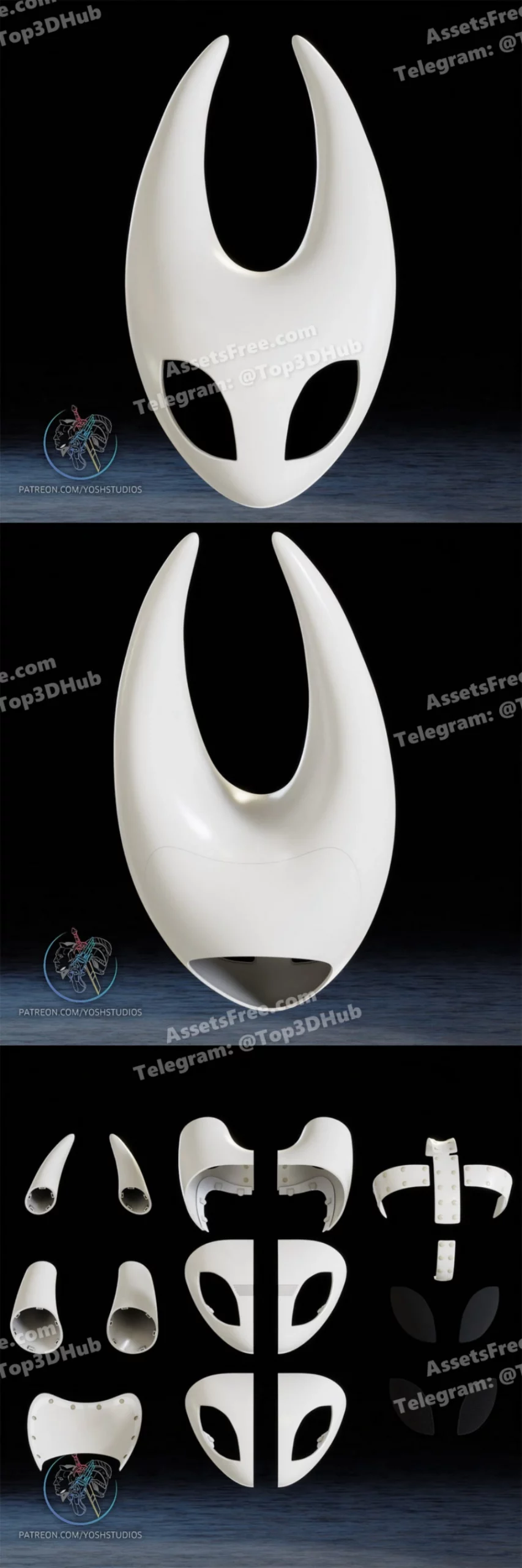 Silksong Hornet Mask