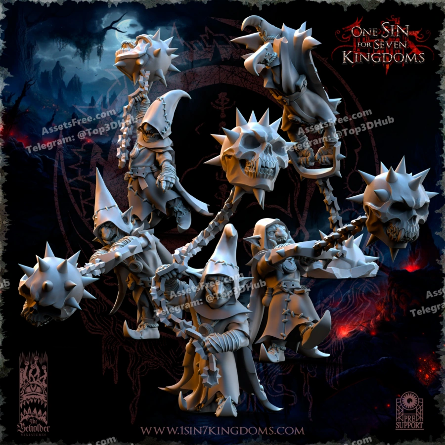 THE BLACK HORDE GOBLINS FRENTICS – STL 3D Print Model | AssetsFree.com THE BLACK HORDE GOBLINS FRENTICS
