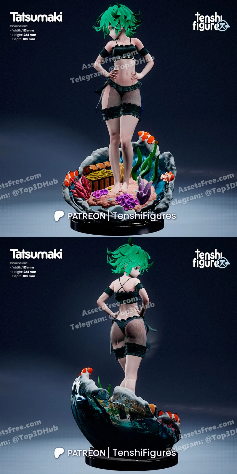 Tenshi Figures One Punch Man Tatsumaki