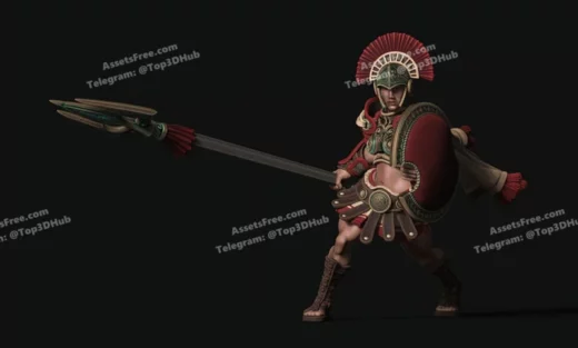 TheGoodBrick 25 09 Amazon Female Hero (On foot)