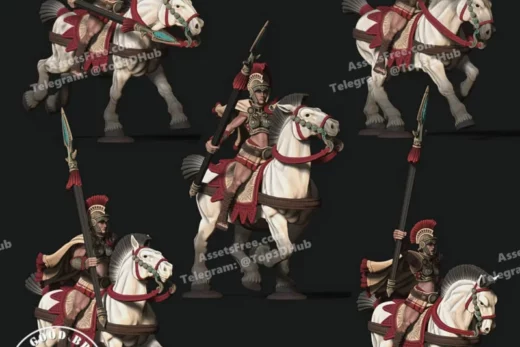 TheGoodBrick 25 09 Amazons Heavy Cavalry (Prodromoi)