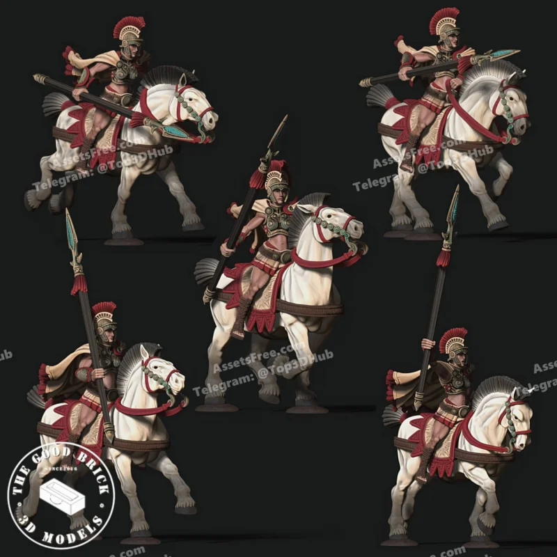 TheGoodBrick – 25 09 – Amazons Heavy Cavalry (Prodromoi) – STL 3D Print Model | AssetsFree.com TheGoodBrick 25 09 Amazons Heavy Cavalry (Prodromoi)