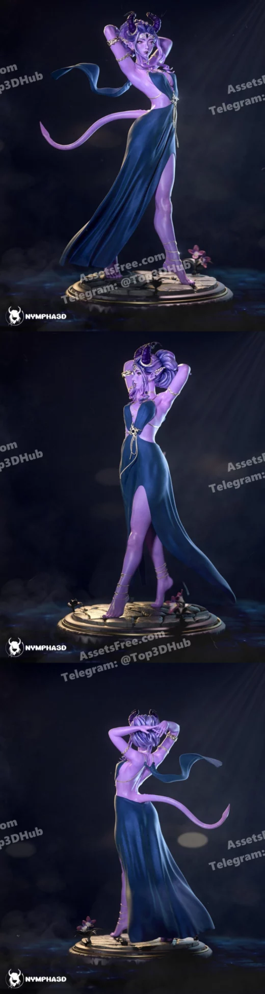 Tiefling Girl NYMPHA3D